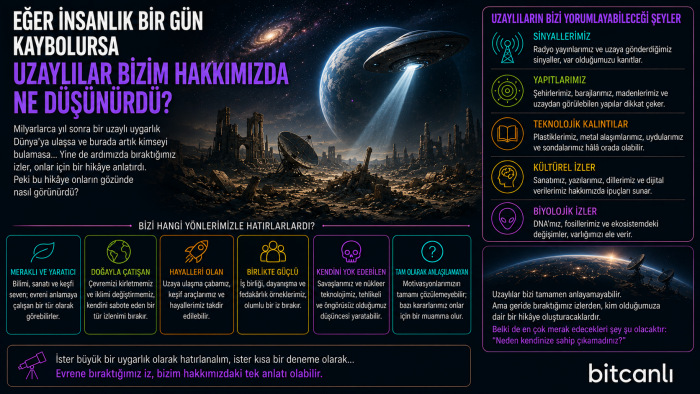 Eğer İnsanlık Bir Gün Kaybolursa Uzaylılar Bizim Hakkımızda Ne Düşünürdü?